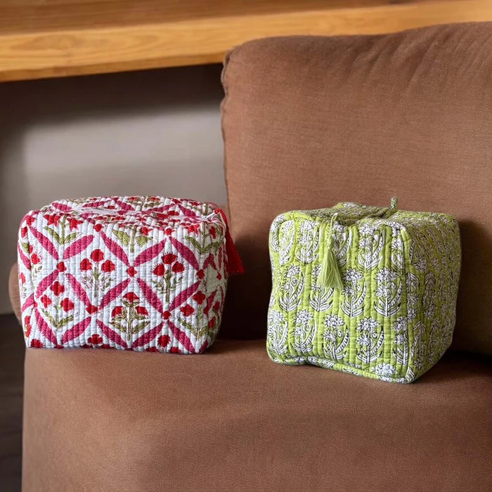 Wash/Cosmetic Bag - Lime Green