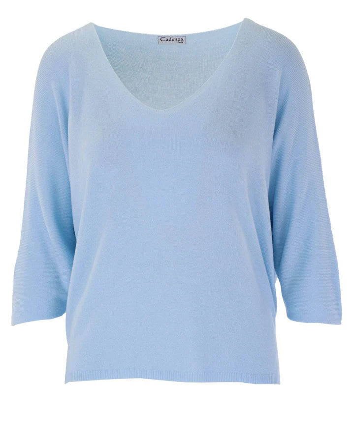 Summer Knit Sky Blue