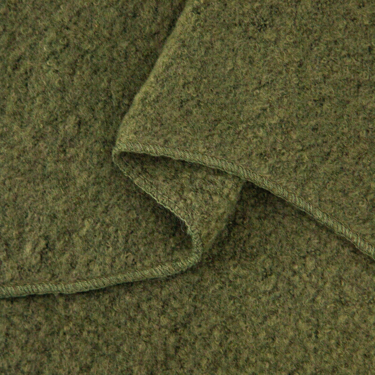 Khaki Asymmetric Heavyweight Scarf