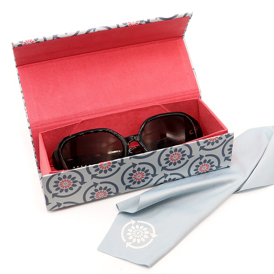 Square Auburn Tortoiseshell Sunglasses
