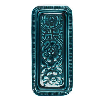 Blue, Enamel Trinket Tray