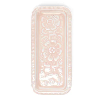 Soft Pink, Enamel Trinket Tray
