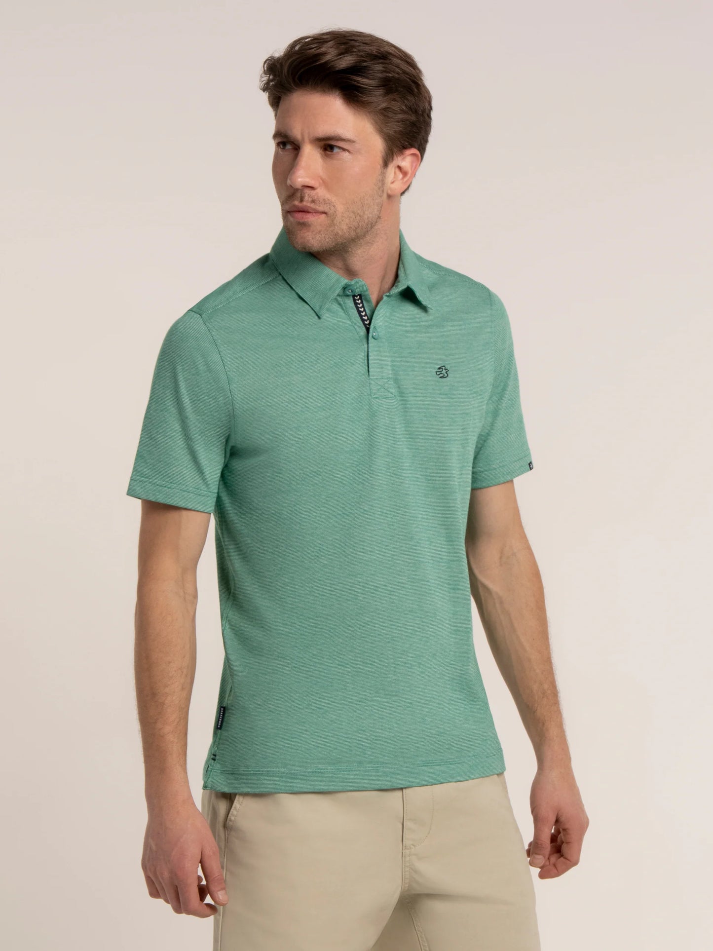 Sandown Micro Stripe Polo
