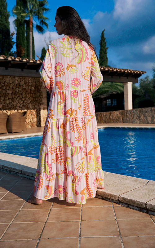 Palermo Maxi Dress - Orange