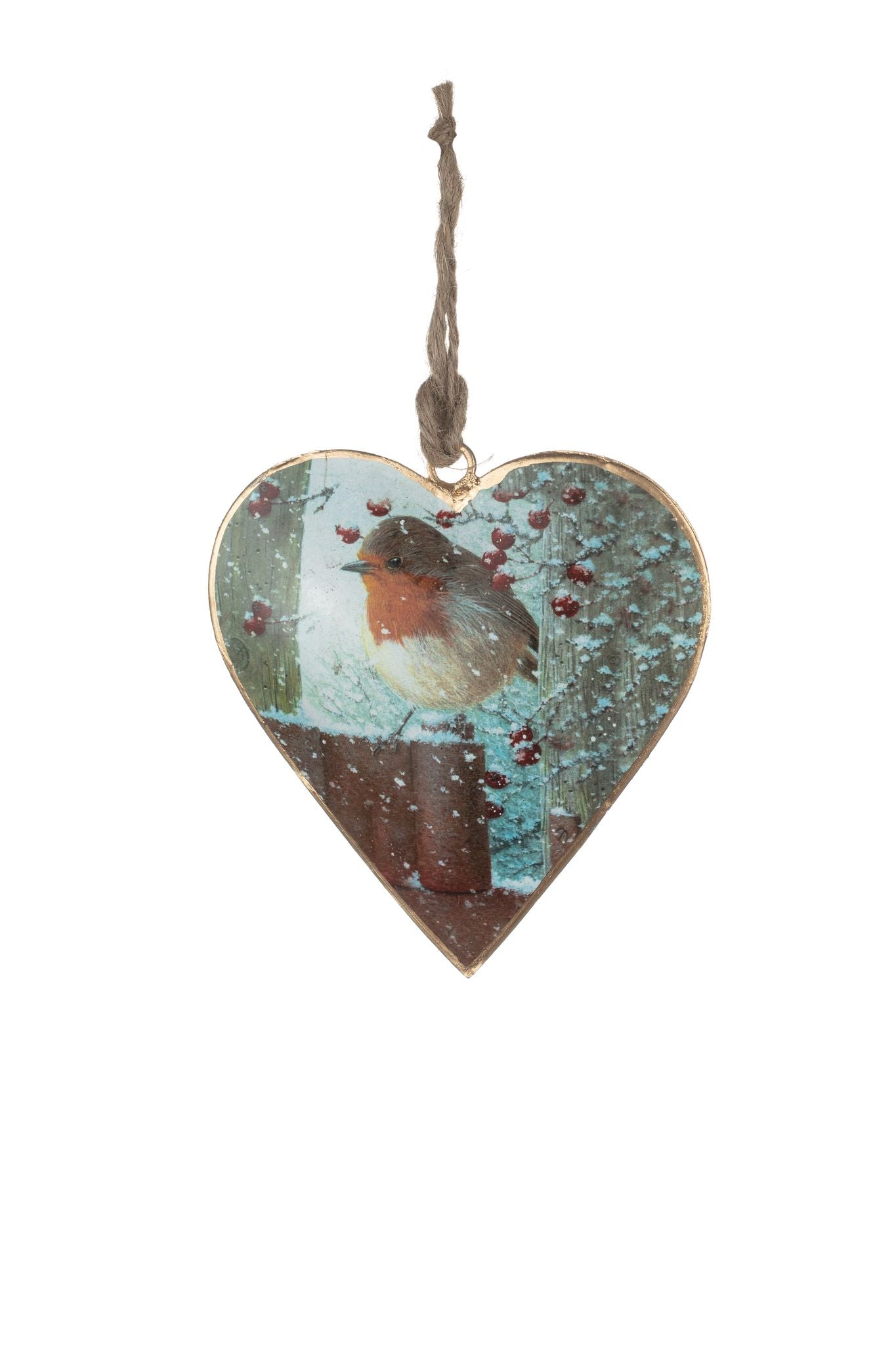 Christmas Heart - Robin Red Breast