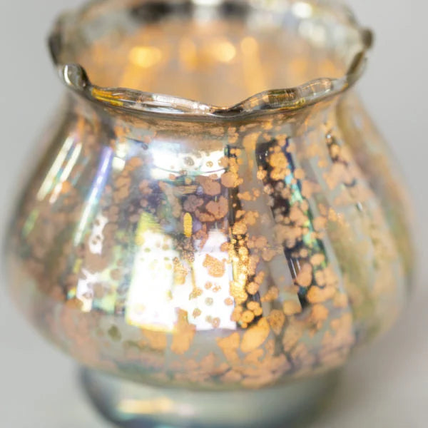 Silver Mercury T-Light Holder