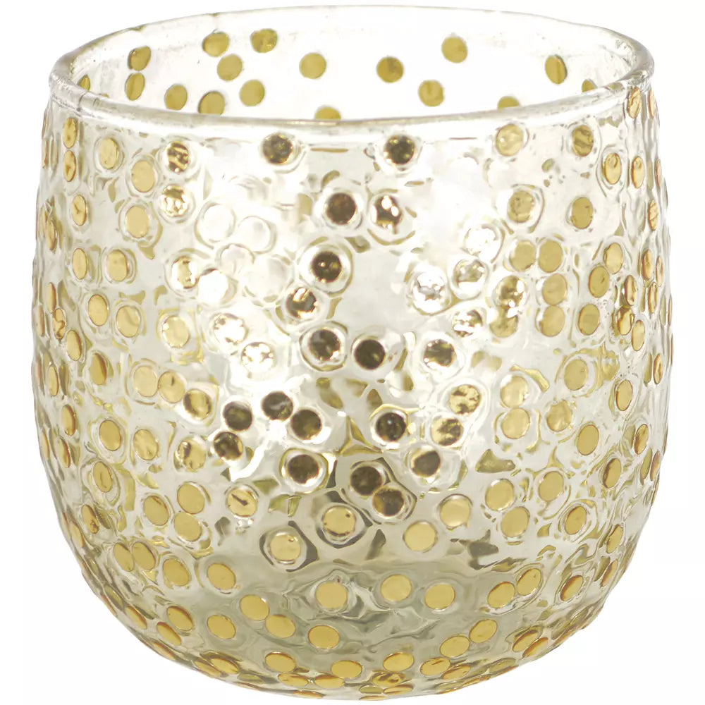 Gold Confetti Votive