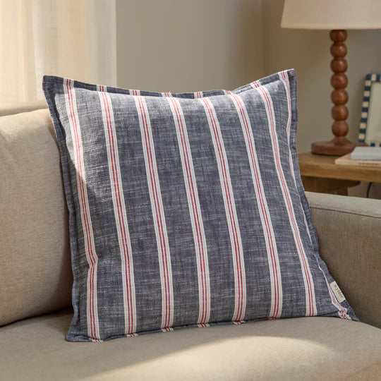 Abersoch Regatta Navy/Red Cushion