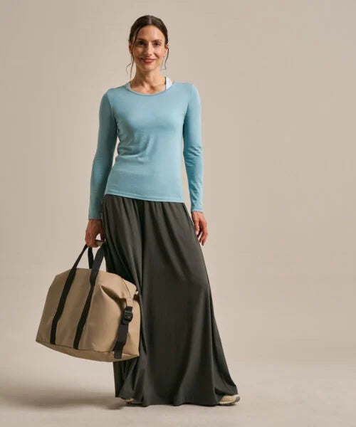 Oceanic Blue Origin Layering Top