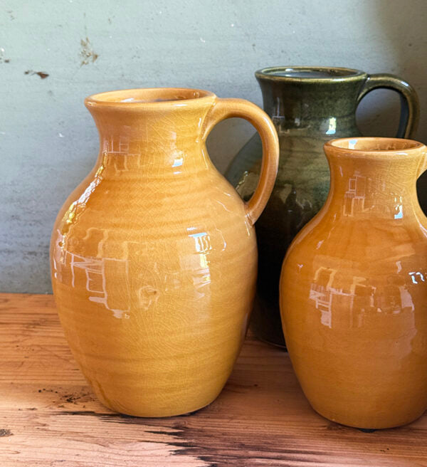 Large Country Jug - Ochre