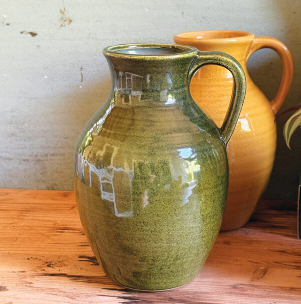 Large Country Jug - Green