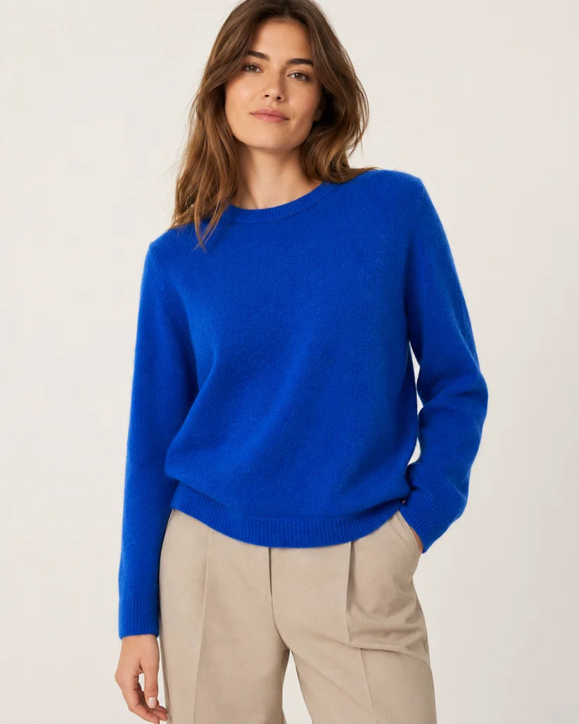 Royal Blue Baby Alpaca Jumper