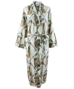 Pineapple Print Dressing Gown