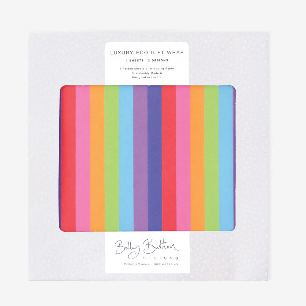 Stripes & Spots Eco Flatwrap Pack