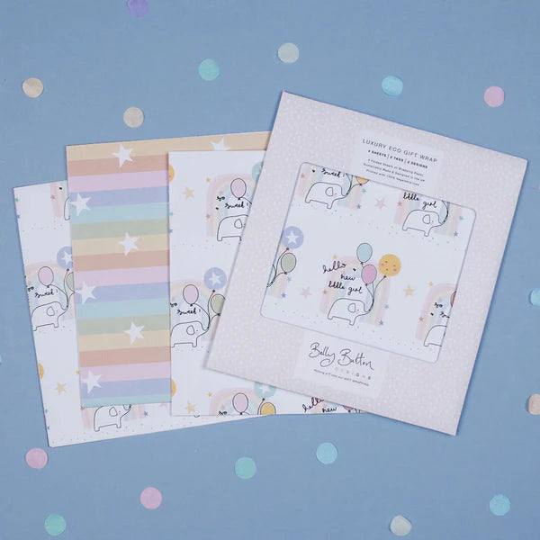 Baby Girl Eco Flat Wrap Pack