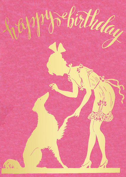 Happy Birthday - Birthday Treats (Pink & Gold Foil)