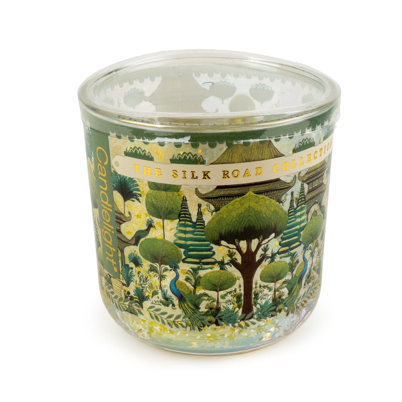 Bukhara LED Glitter Candle