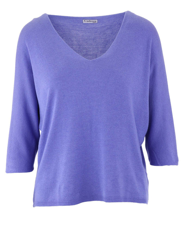Summer Knit Violet Blue