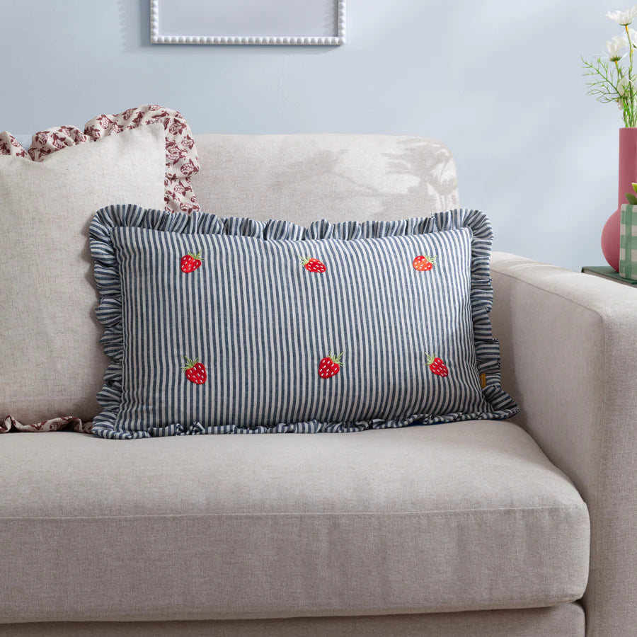 Les Fruites Strawberry Cushion