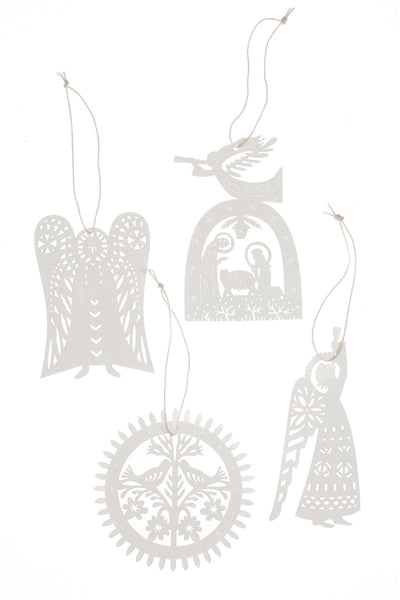 Set of 24 Paper Decorations