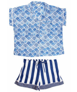 Seashell Print Short PJs M/L