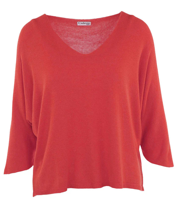 Summer Knit Salmon Pink