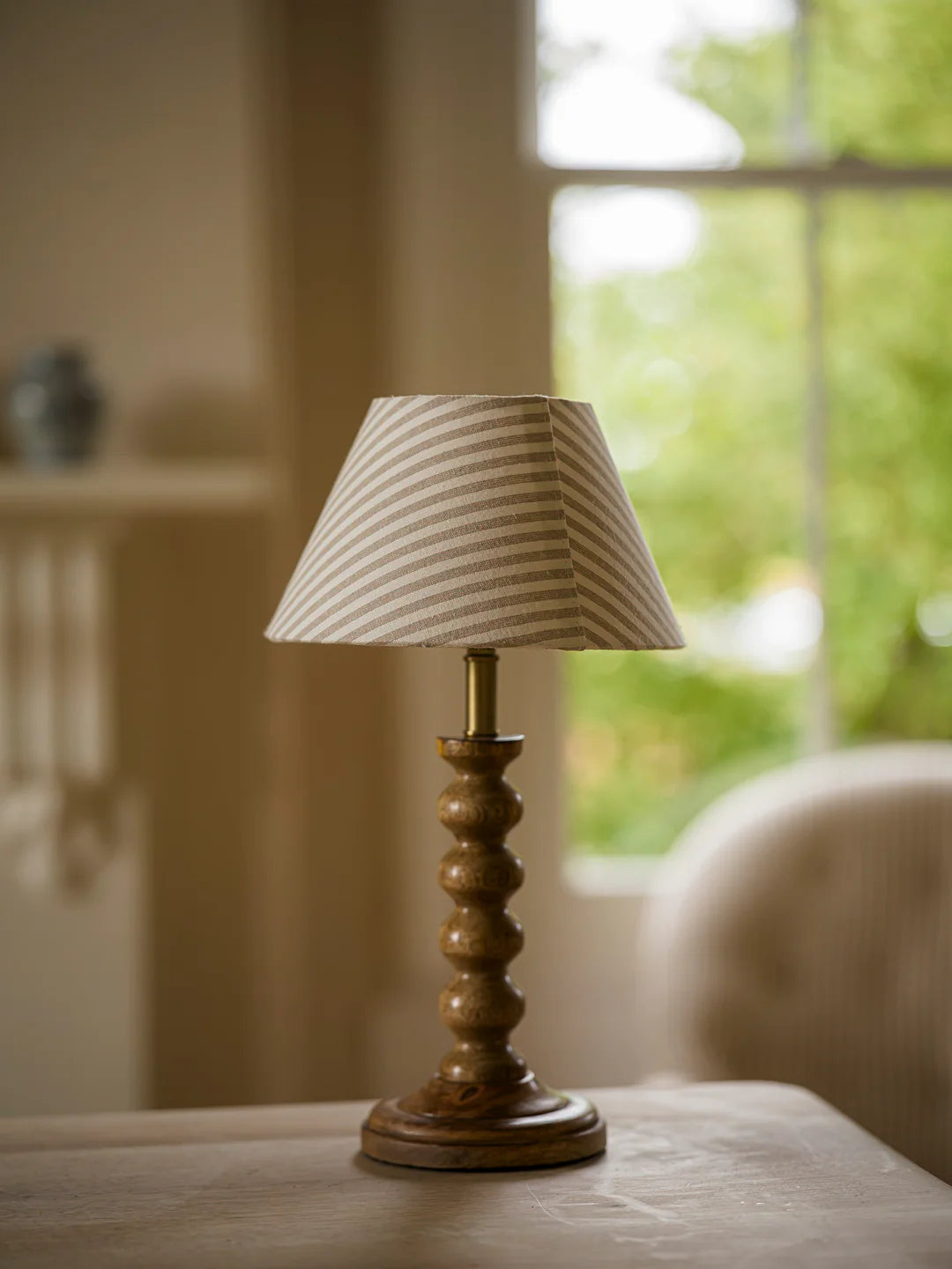 Linen Striped Shade