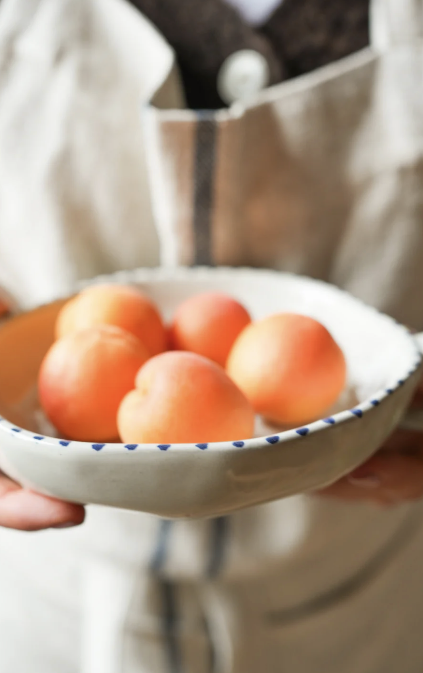 Hand Painted Botanic Dish - Ink
