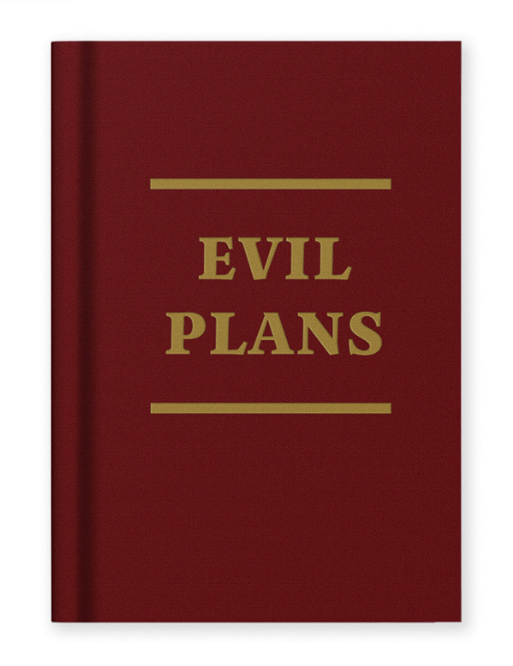Evil Plans - Notebook