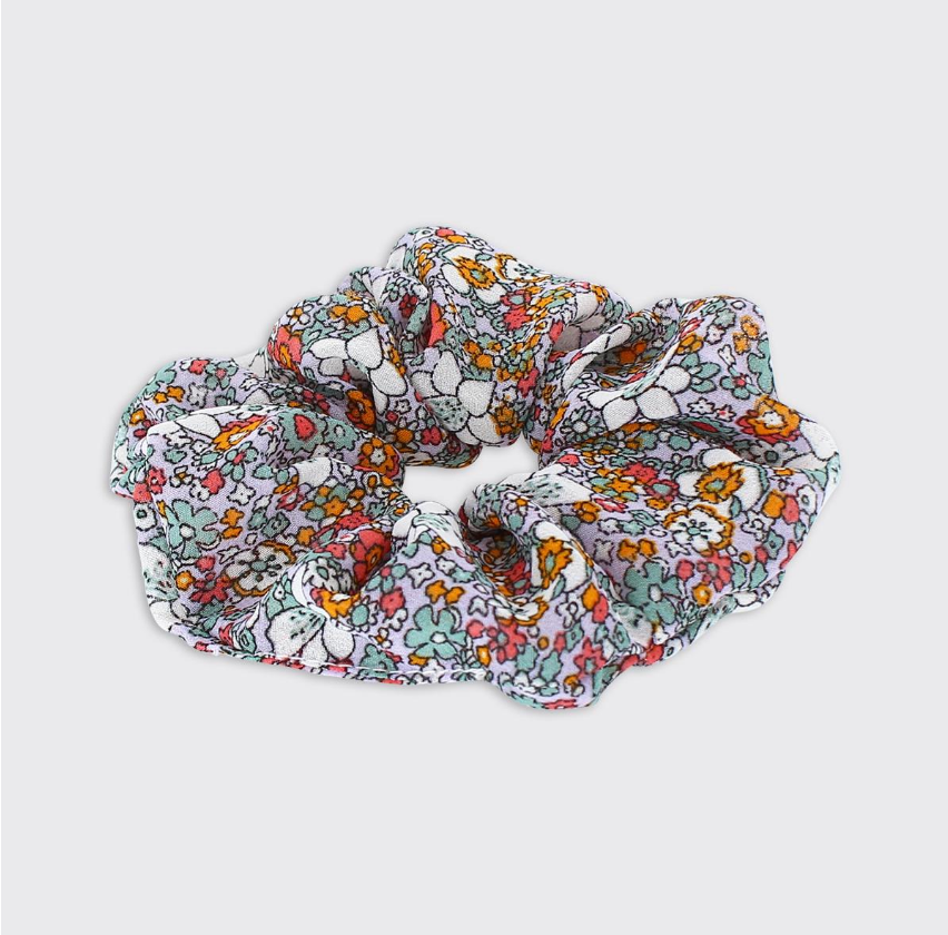 Blue Cecily Scrunchie
