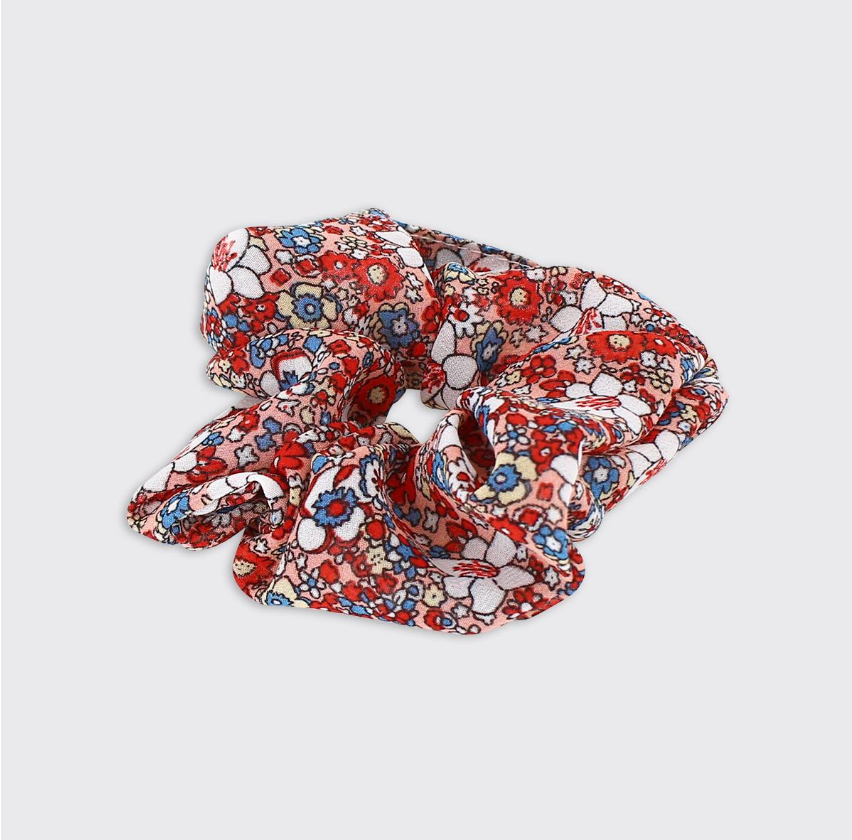 Red Cecily Scrunchie