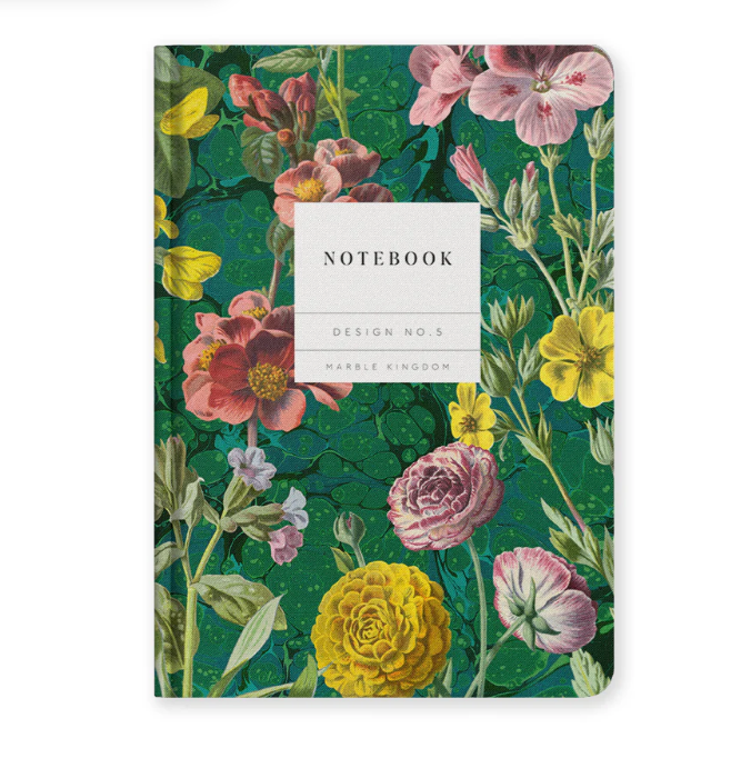Design No.5 Marble Botanical (A5 HB)