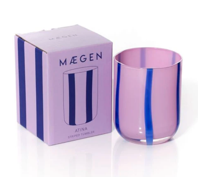 Atina Navy/Lilac Tumbler