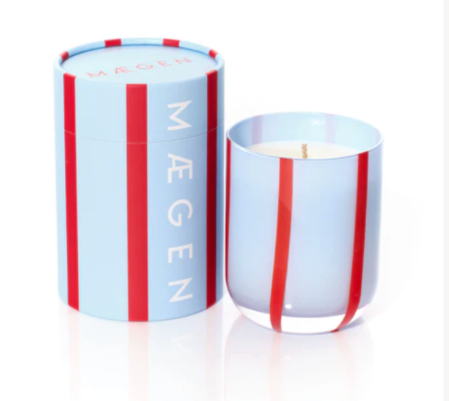 Atina Candle Tomato & Mint Leaf (Blue & Red)