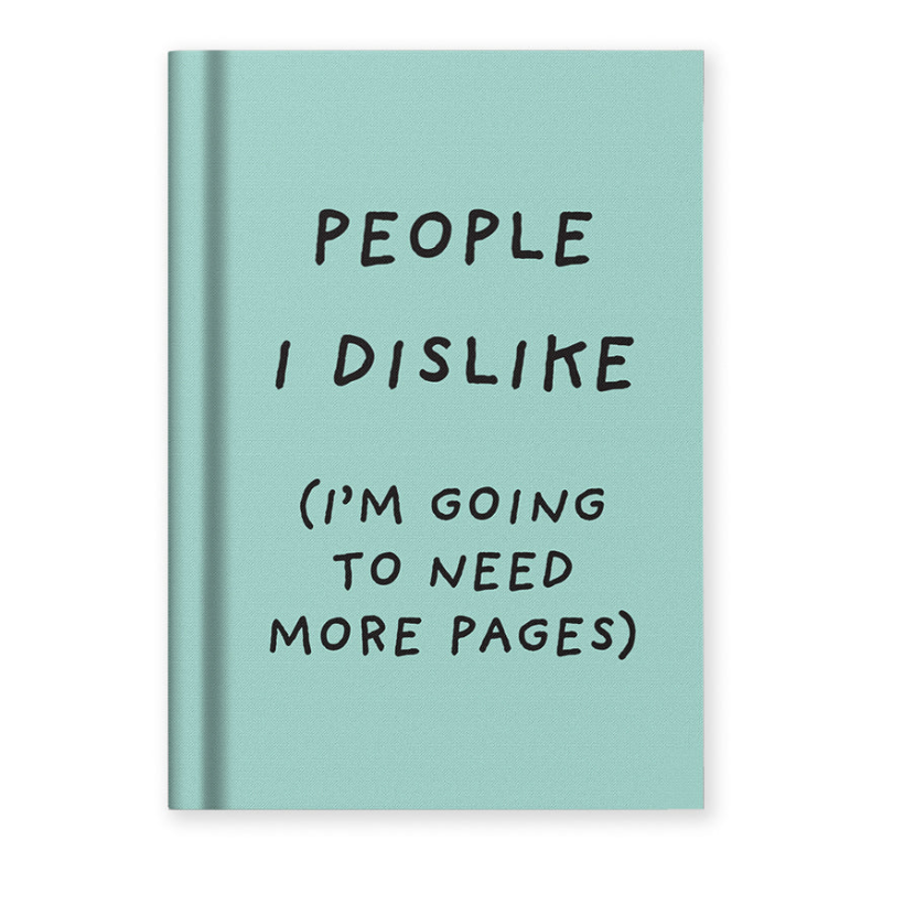 People I Dislike, Notebook (A7)
