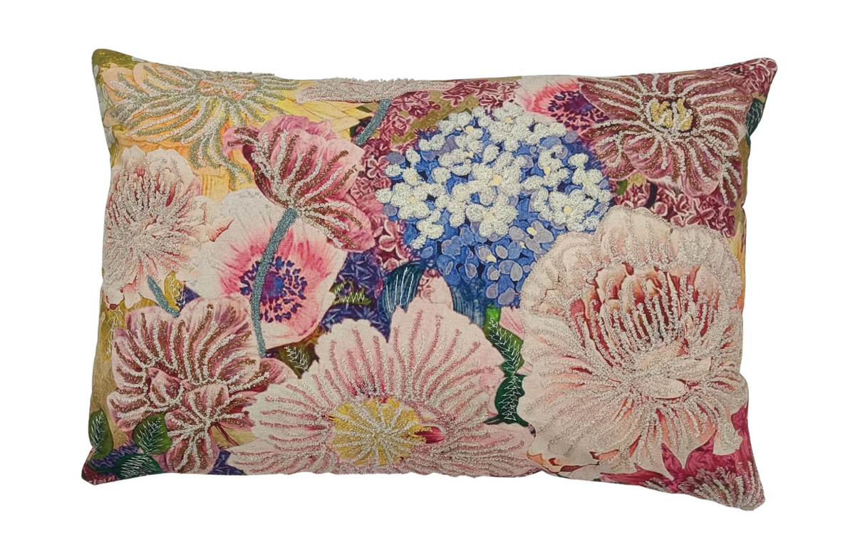 Rim Hibiscus Garden Cushion