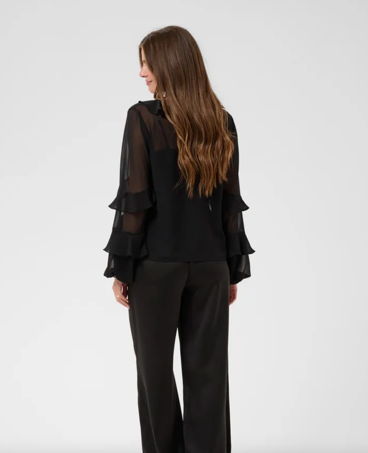 Black Francy Blouse