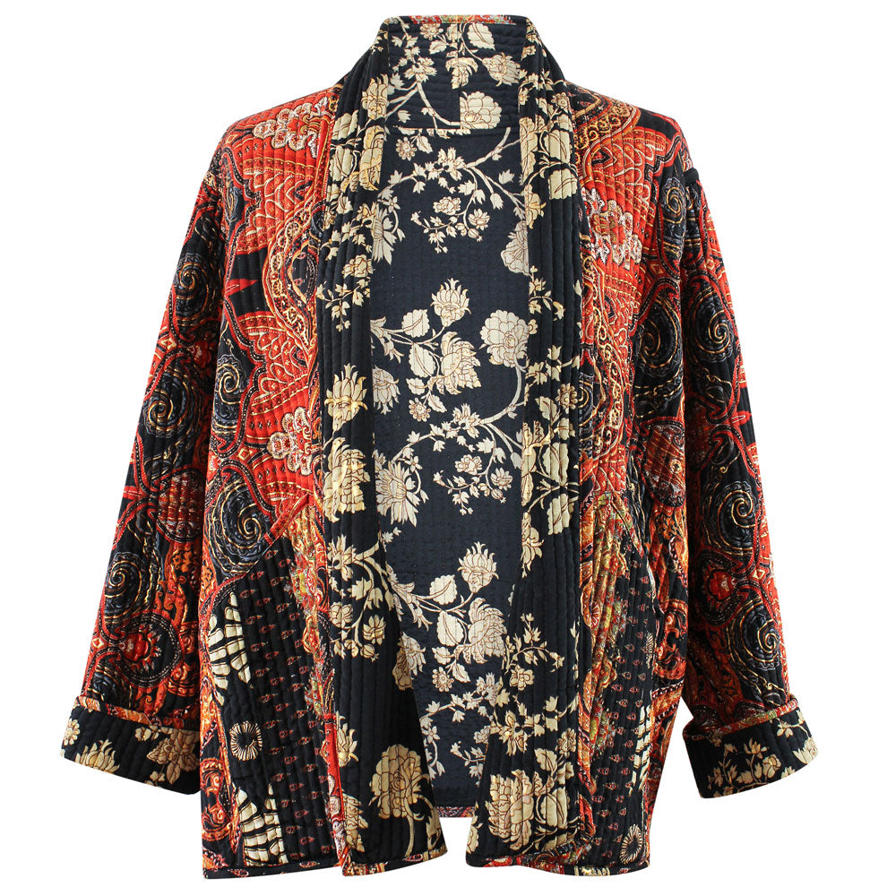 Aahana, Quilted Reversible Jacket