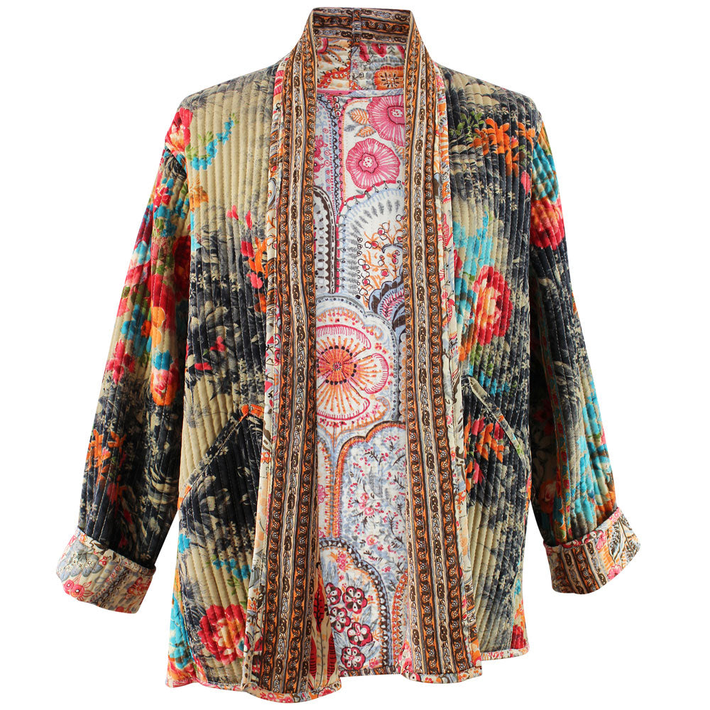 Saanvi, Quilted Reversible Jacket