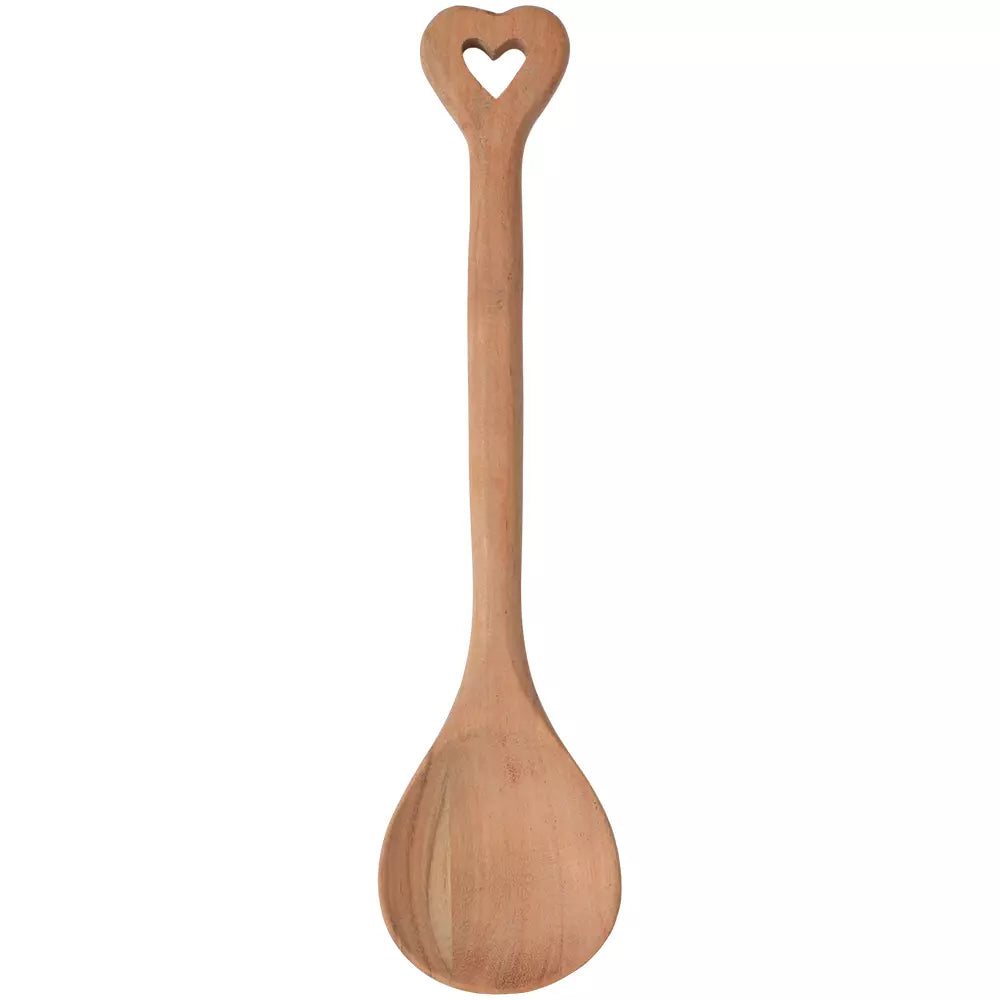 Acacia Wooden Heart Spoon