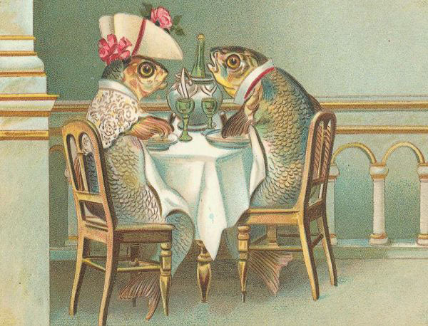 Dinner For Two - Greeting Card