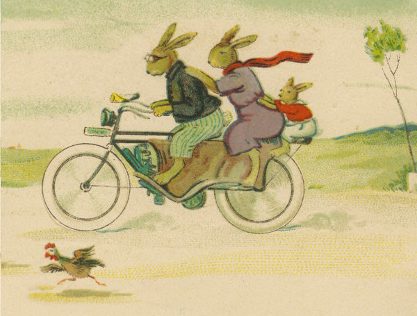 Motorbike - Greeting Card