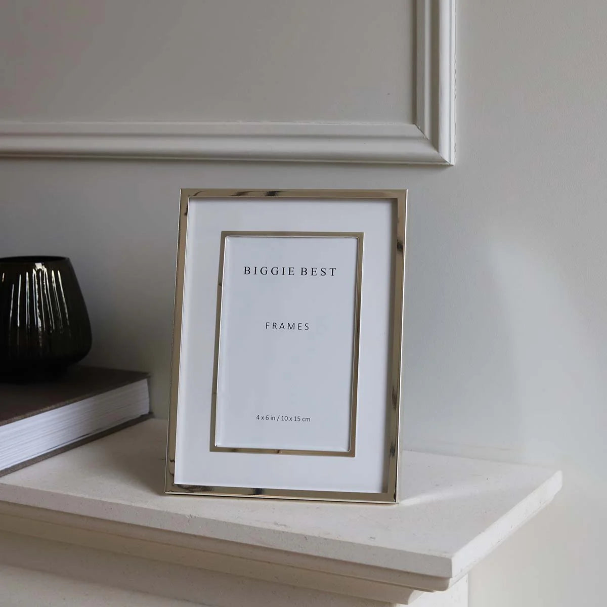 Double Border Silver Frame - 4x6
