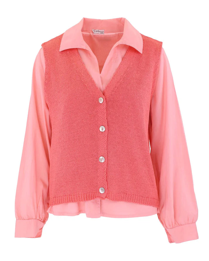 Waistcoat Coral