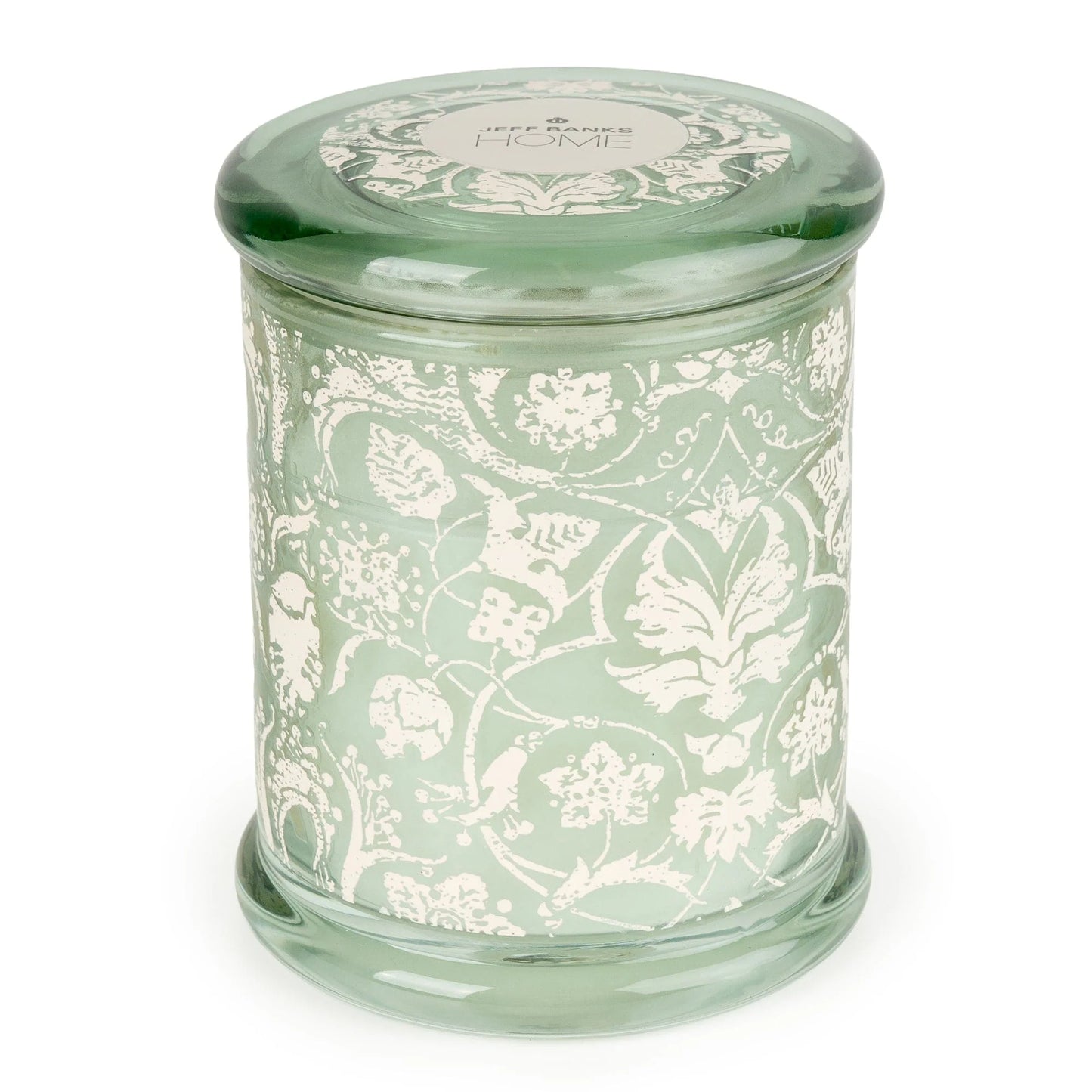 Large Candle Jar - Jacquard Sage