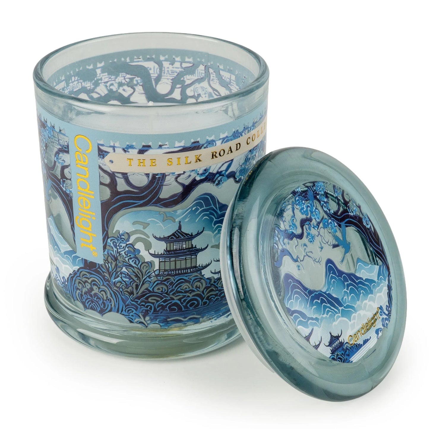 Large Candle Jar - Tianshui Blue