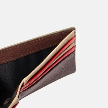 Wallet, Bifold Navy & Khaki Stripe