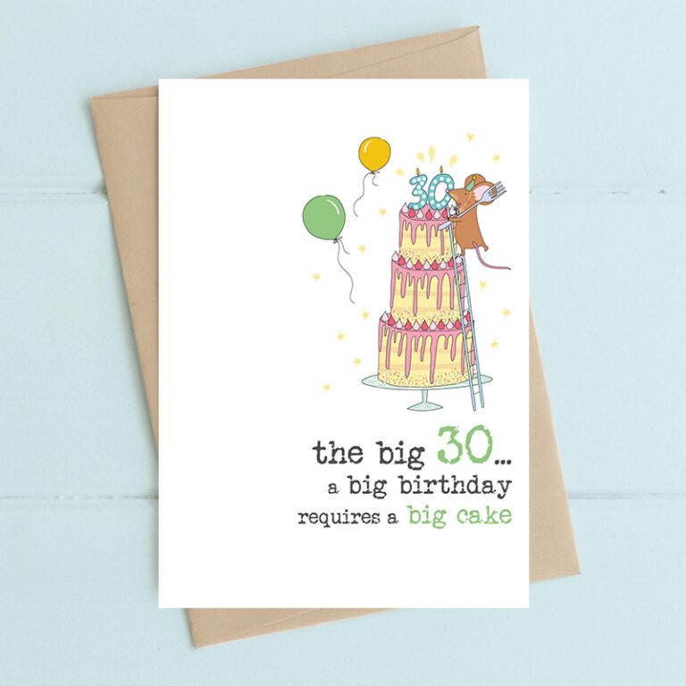 Big 30 - Big Cake