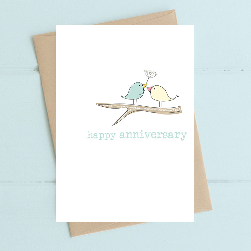 Anniversary Two birds