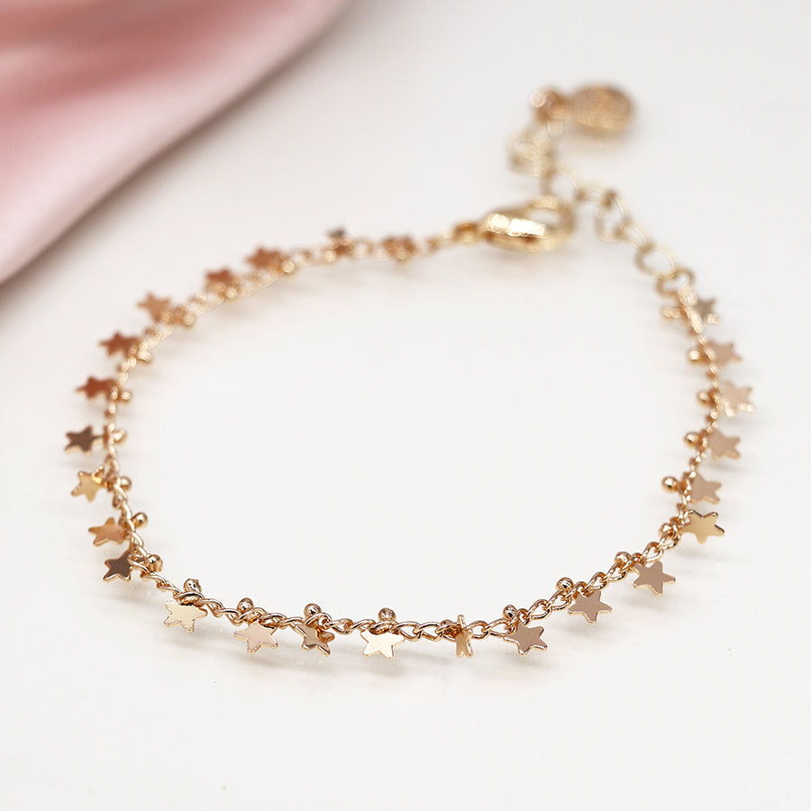4192 - Golden Multi Star Bracelet
